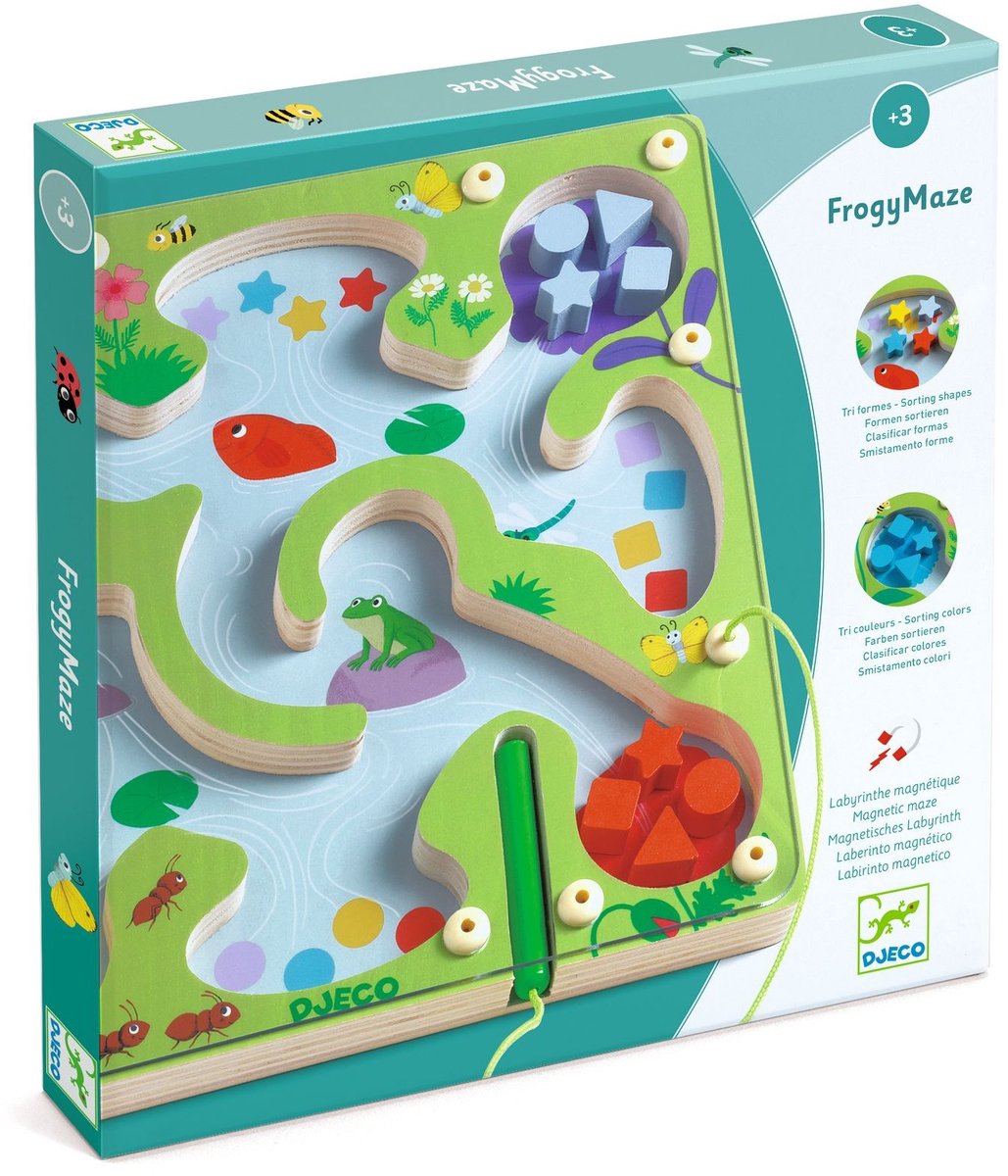 Djeco | FrogyMaze - Magnetisch Doolhof